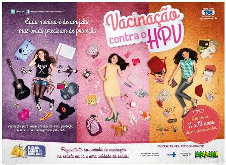 Campanha vacinação HPV