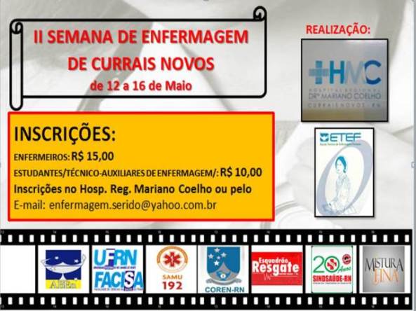 SEMANA DE ENFERMAGEM CARTAZ