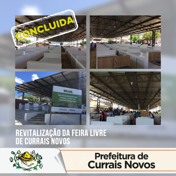Obra Feira Livre Concluída