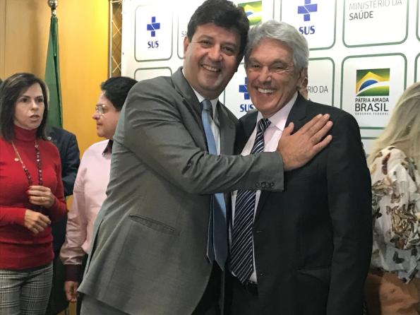 Ministro Mandetta e João Maia
