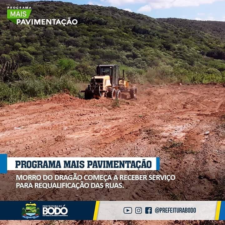 pavimentação Bodó